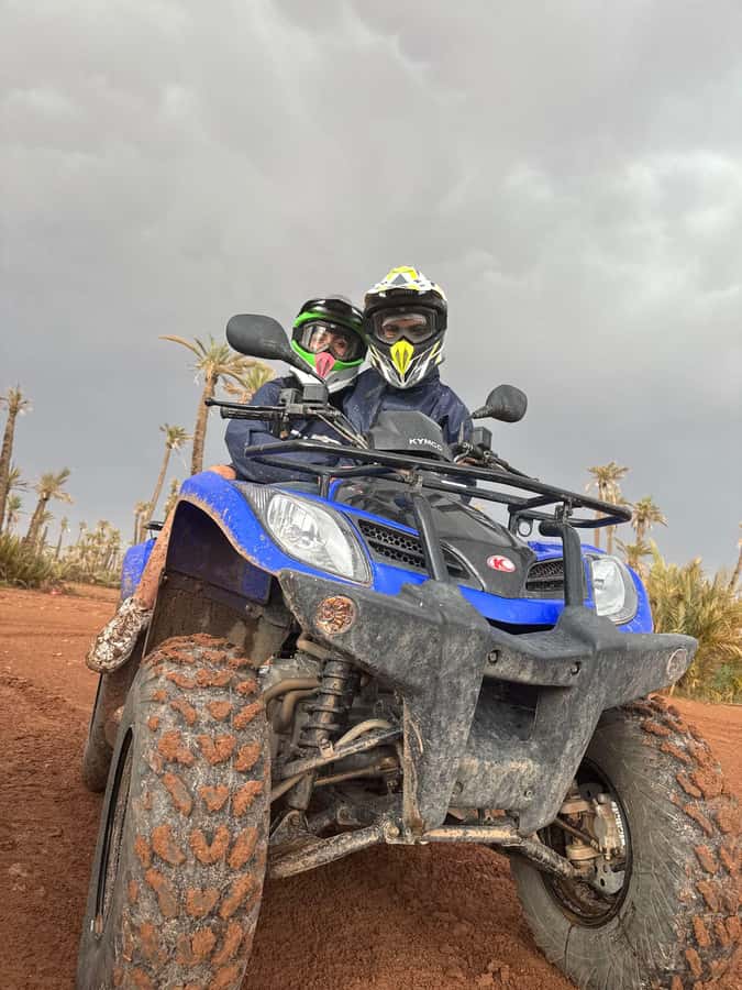 Marrakech: Dunes of the Palmeraie Quad Bike Ride with Tea - The palm-grove photo stop