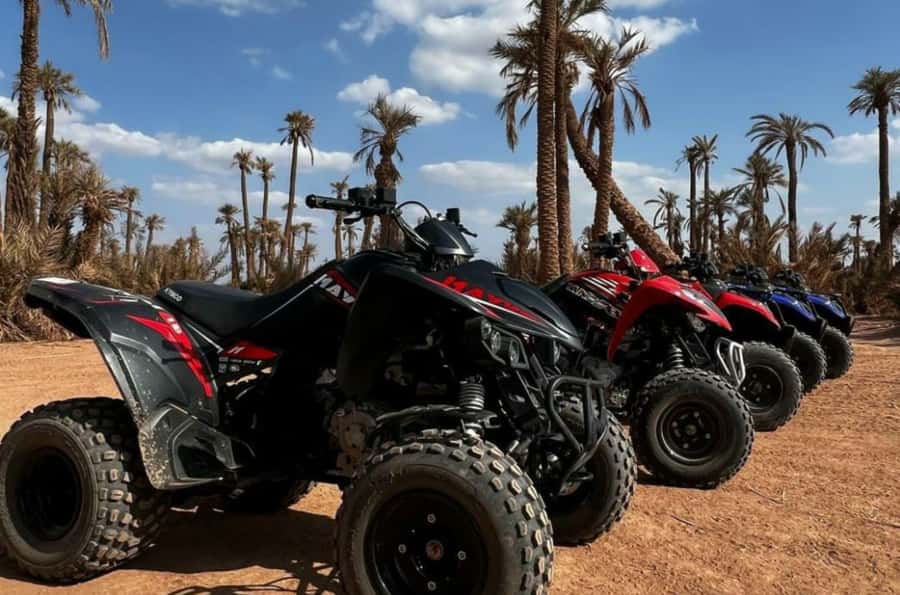 Marrakech: Dunes of the Palmeraie Quad Bike Ride with Tea - Safety, clothing, and comfort