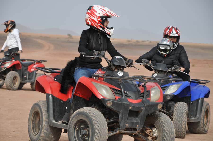 Marrakech: pack quad and camel ride in the palm grove - The guides make the difference