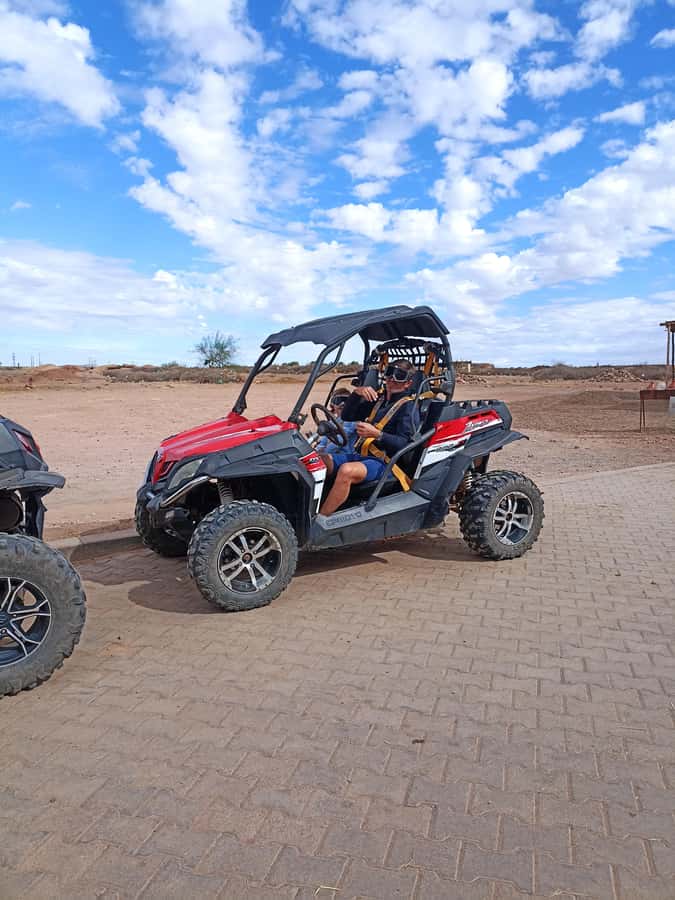Marrakech: Palm Grove and Desert Buggy excursion - The Buggy and the Two-Person Arrangement