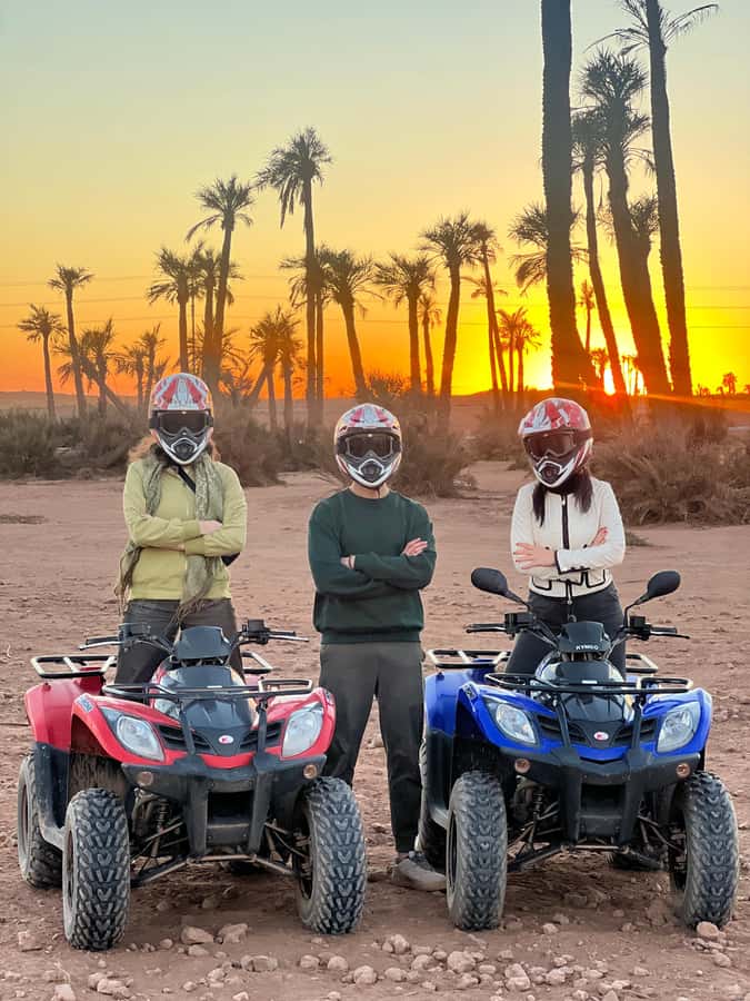 Marrakech: Palm Grove and Jbilat Desert Quad Bike Tour - From Jamaa el Fna to the Palmeraie