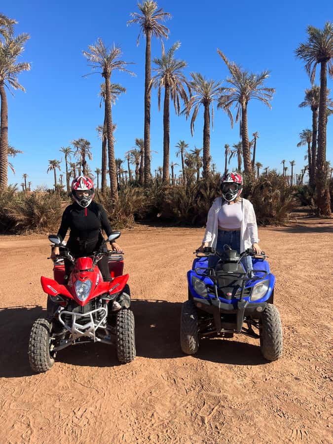 Marrakech: Palm Grove and Jbilat Desert Quad Bike Tour - How much riding do you really get?