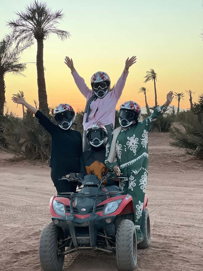 Marrakech: Palm Grove and Jbilat Desert Quad Bike Tour - What the experience does not include