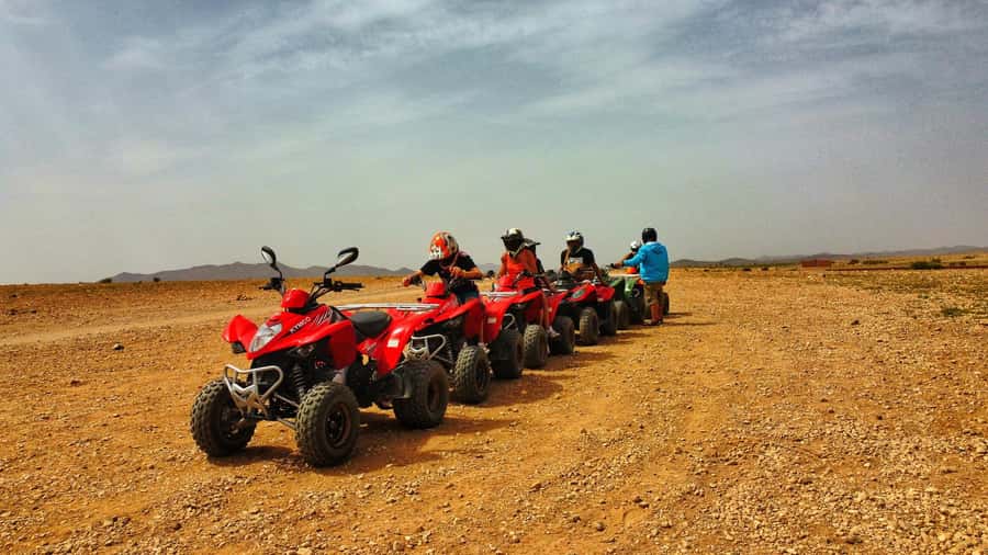 Marrakech: Palmeraie Guided Quad Biking Tour with Tea - How long are you actually riding?
