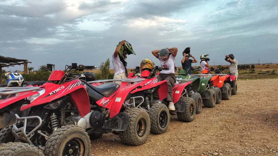 Marrakech: Palmeraie Guided Quad Biking Tour with Tea - Safety, comfort, and clothing