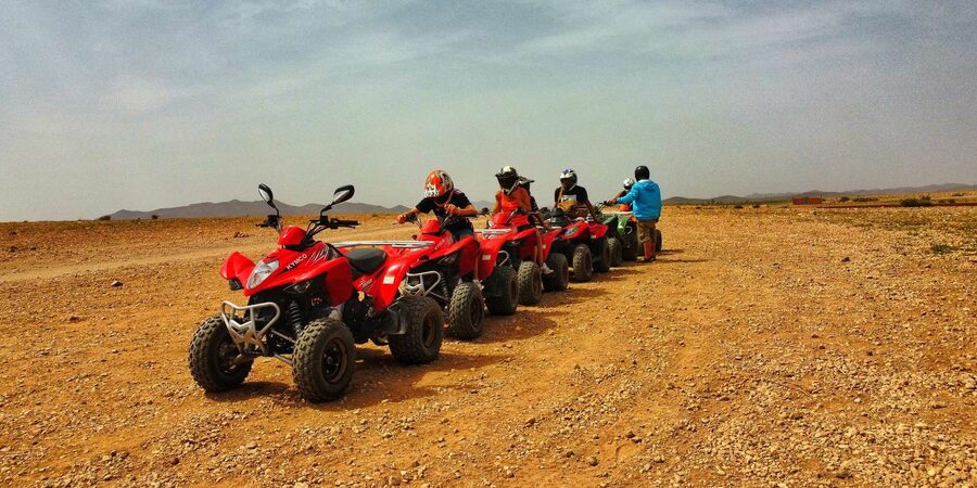 Marrakech: Palmeraie Guided Quad Biking Tour with Tea - Communication and the human side of the trip