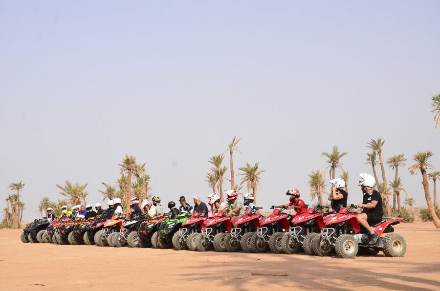 Marrakech: Palmeraie Guided Quad Tour with Tea Break - The second 30-minute ride and the best photo light