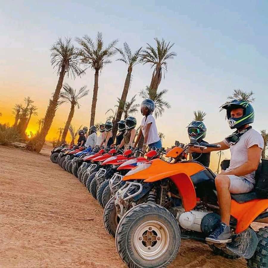 Marrakech: Palmeraie Private Quad Bike Experience - Leaving Marrakech for the Palmeraie