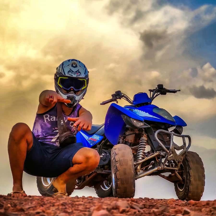 Marrakech: Palmeraie Private Quad Bike Experience - Two hours through palms and rocky desert