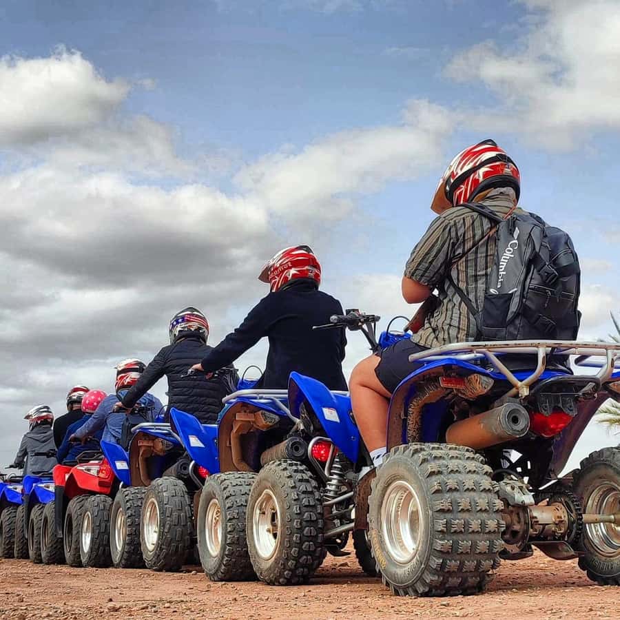 Marrakech: Palmeraie Private Quad Bike Experience - Getting comfortable on the quad