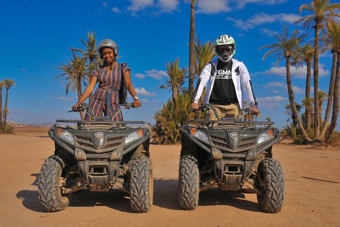 Marrakech Palmeraie Quad Bike Desert Adventure - The return to Marrakech