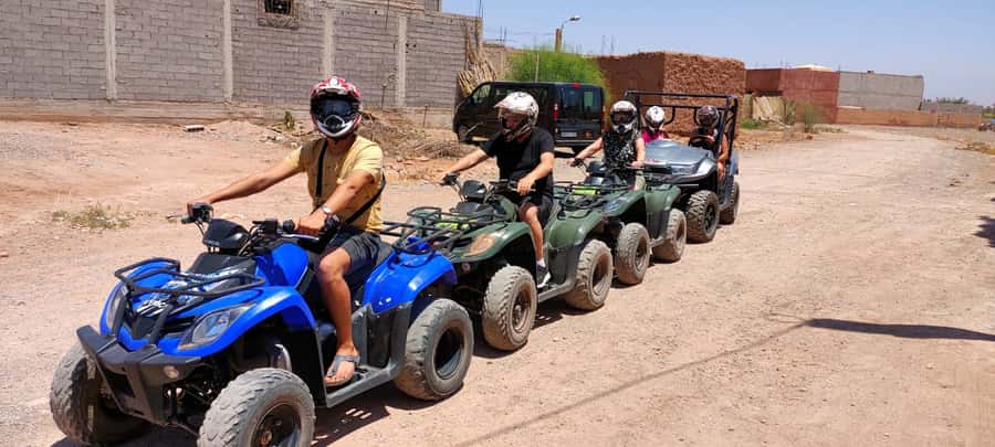 Marrakech: Palmeraie Quad Bike & Traditional Moroccan Spa - Entering the Medina hammam