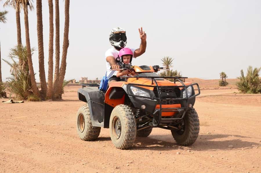 Marrakech: Quad activity in the Palmeraie with Tea break - What the $18 price really gives you