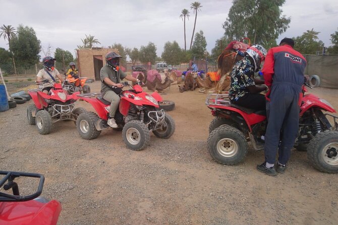 Marrakech Quad Bike Activity in desert palmeraies grove - What happens during the two-hour outing