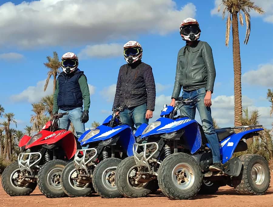 Marrakech: Quad Bike and Camel Ride Tour - Across palm groves, tracks, and village edges