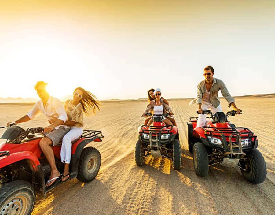 Marrakech : Quad Bike and Camel Ride with dinner in Agafay - Tea and argan oil at a women’s cooperative