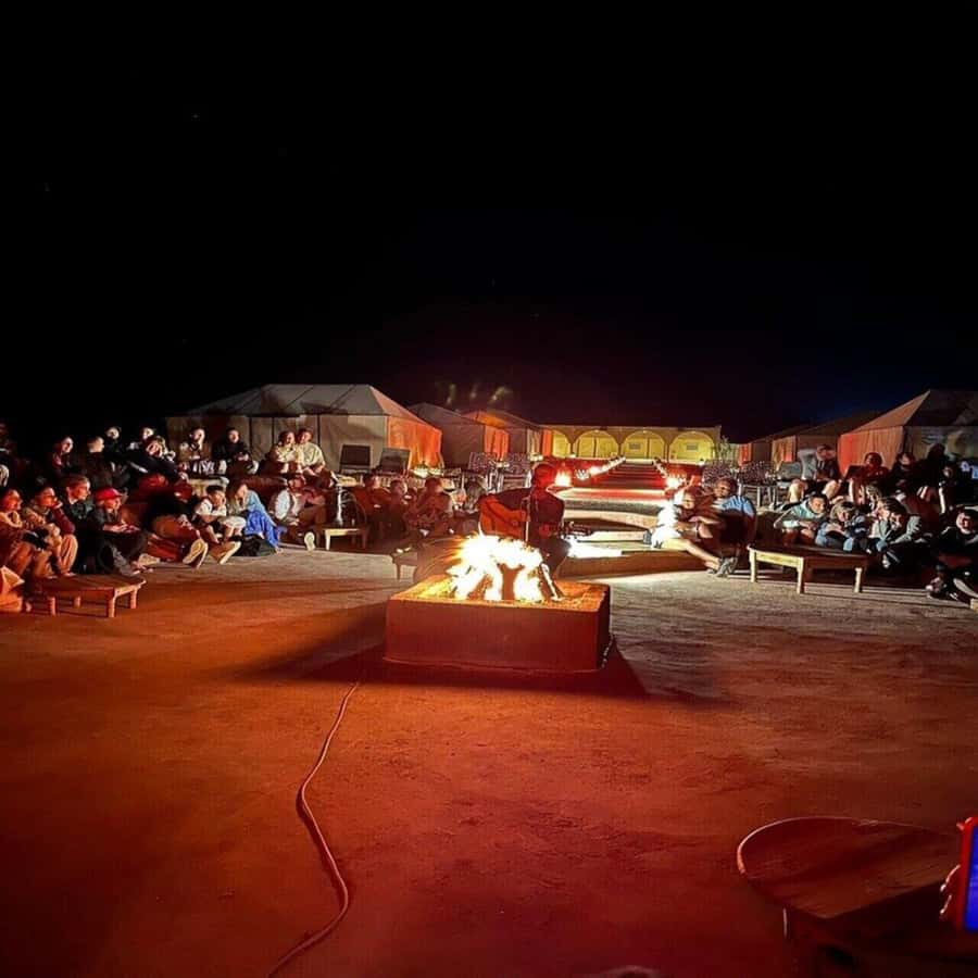 Marrakech : Quad Bike and Camel Ride with dinner in Agafay - A short camel ride before sunset