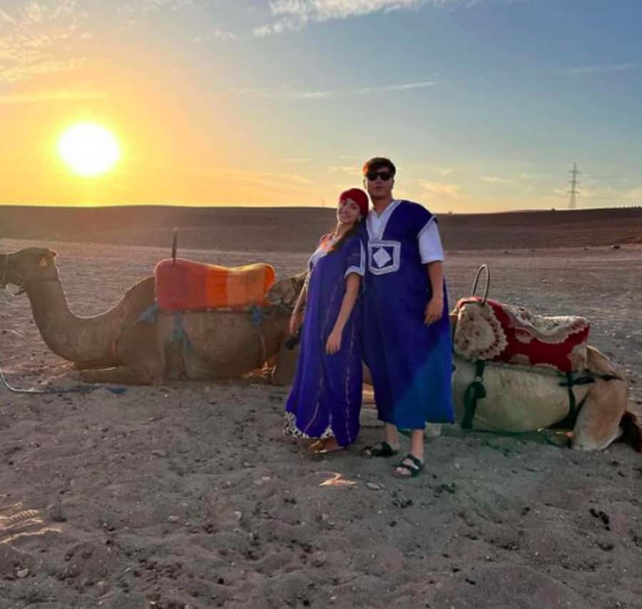 Marrakech: Quad Bike & Camel with dinner show & sunset - Guides, transport, and the human side