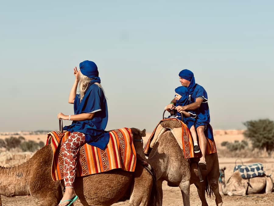 Marrakech: Quad Bike excursion at the sunset with Tea Break - The Jbilet Desert at golden hour