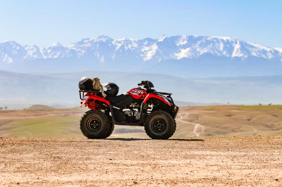 Marrakech Quad Bike Experience: Desert and Palmeraie - Village tea and Berber hospitality