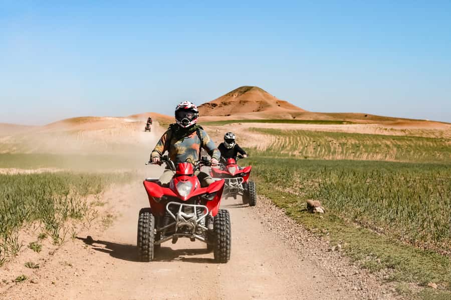 Marrakech Quad Bike Experience: Desert and Palmeraie - Safety, age rules, and comfort