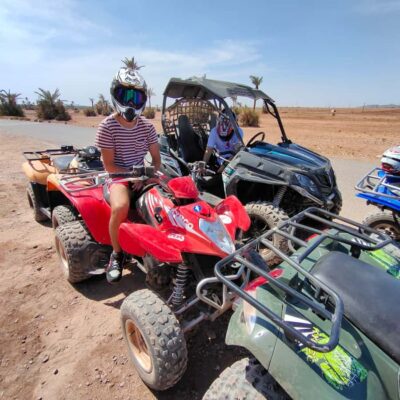 Marrakech: Quad Bike Tour to Palm Oasis and Jbilat Desert