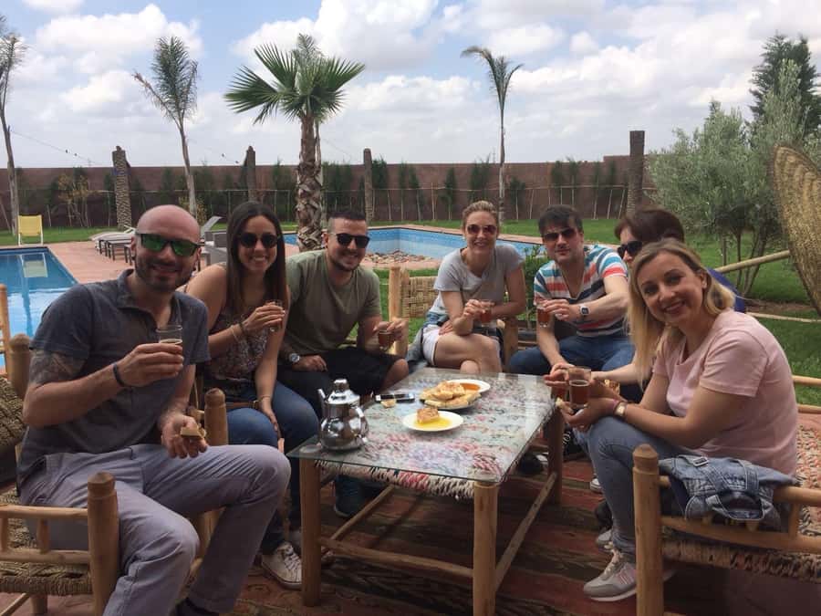 Marrakech: Quad Tour in Jbilets Desert with Palm Grove - Safety briefing, helmets, and the five-minute test ride