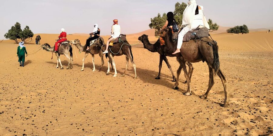 Marrakech to Fes 3 Days Sahara Desert Tour With Camel & Quad - Sunrise and a shared quad ride