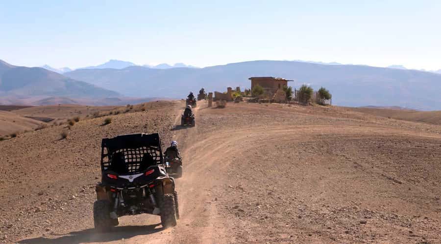 Marrakesh: Agafay Desert Quad & Camel Tour with Dinner - Camel riding in nomadic clothing