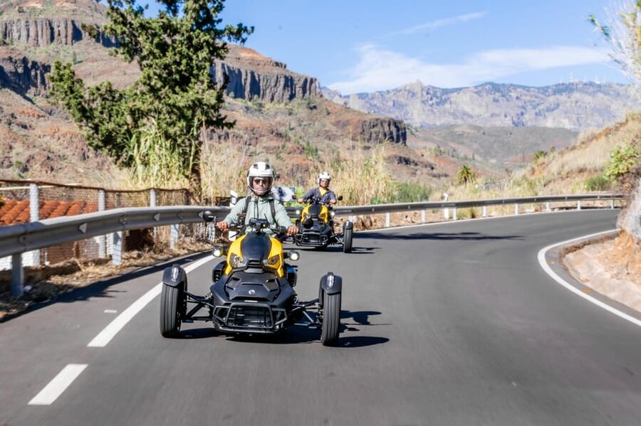 Maspalomas: Ryker Moto Tour to Fataga (Mountain buggy) - Key points at a glance