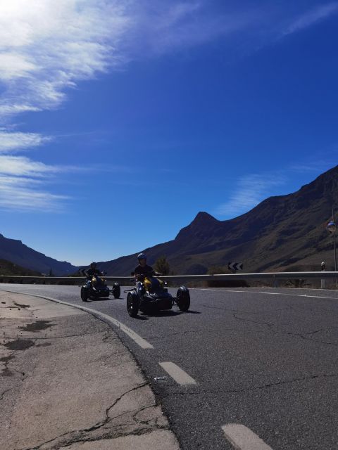 Maspalomas: Ryker Moto Tour to Fataga (Mountain buggy) - Returning via the Degollada de las Yeguas viewpoint