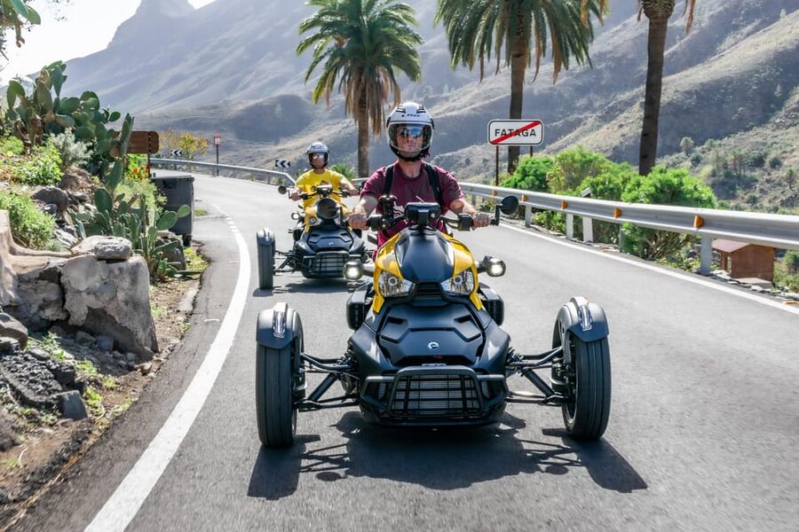 Maspalomas: Ryker Moto Tour to Fataga (Mountain buggy) - Starting in Maspalomas and getting comfortable