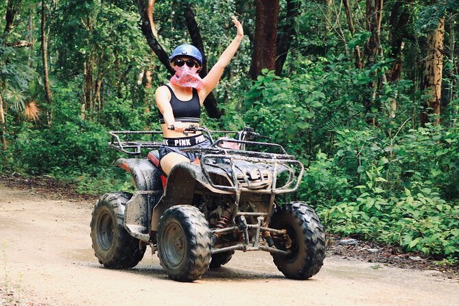 Maya Adrenaline Tulum: Cenote + 5 Ziplining + ATV Adventure - The cenote: the reason many people book