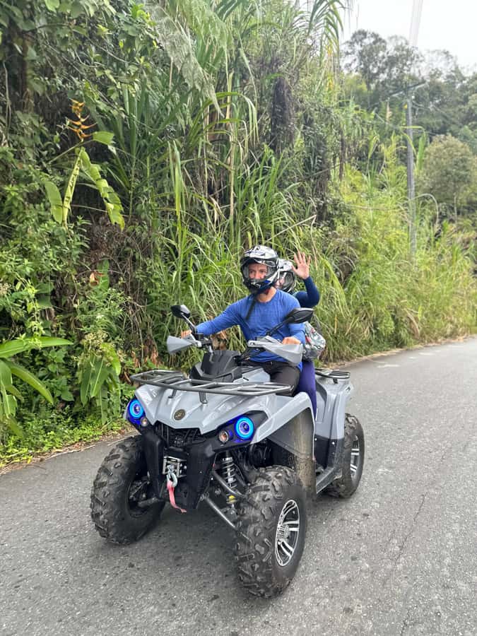 Medellin: Barbosa ATV Guided Tour with Waterfalls and Pools. - What the eight-hour schedule feels like