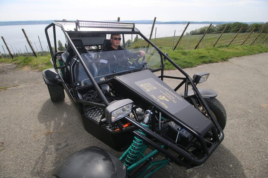 Meersburg: Buggy Rental at Lake Constance - What the open-air buggy feels like