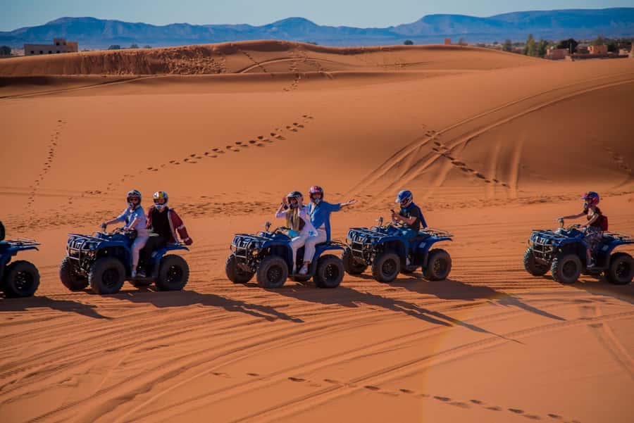 Merzouga : Adventure Quad Bike Safari, & Sandboarding - Sandboarding on the dunes