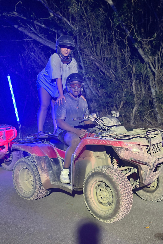 Miami: ATV Nighttime Glow In The Dark Off-road Adventure - Getting Comfortable on the ATV