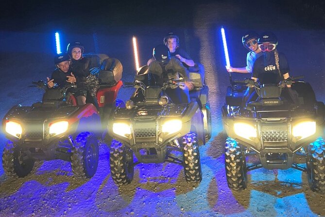 Miami (Bad A") Glow in the Dark ATV Riding Experience #1TOP Rated - Keeping pace after sunset