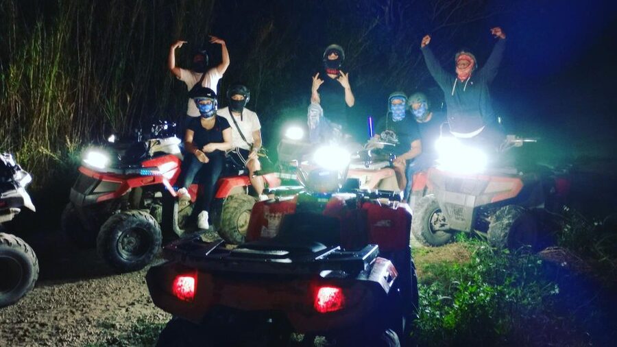 Miami: Off-Road ATV Guided Tour - The safety briefing and automatic quad bikes