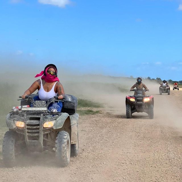 Miami Park Entrance Extreme ATV Riding Experience - Riding through fields and open country