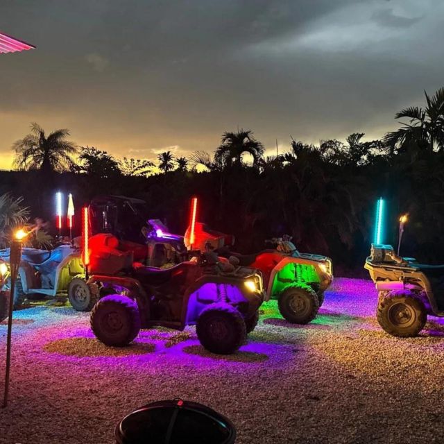 Miami Park Entrance Glow in the Dark ATV Riding Experience - What the Miami night ride is really like