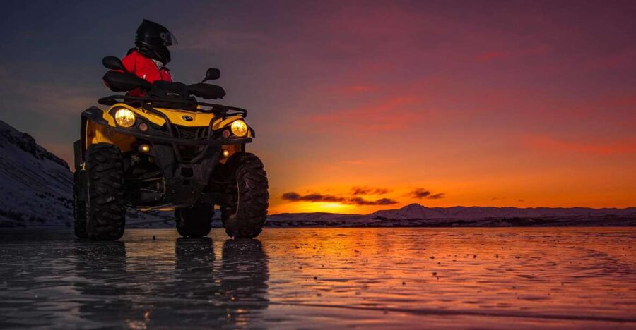 Midnight Sun ATV Tour - Pickup from Reykjavik and the first 30 minutes