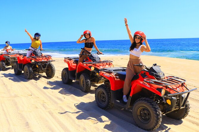 Migriño Beach and Desert ATV Tour in Cabo - From Cabo hotels to the Cactus Tours base