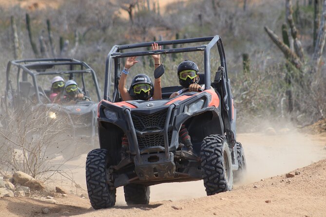 Migriño & Desert off-road Tour UTV Adventure - The desert route through dry riverbeds