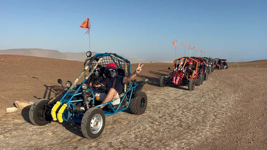 Mini Buggy GO KART in Paracas National Reserve - Red Beach, the route’s most unusual photo stop