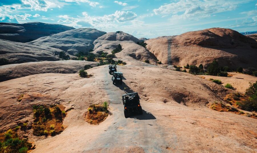 Moab: Hell's Revenge UTV 4x4 Guided Adventure - Driving the Four-Seat Kawasaki Teryx