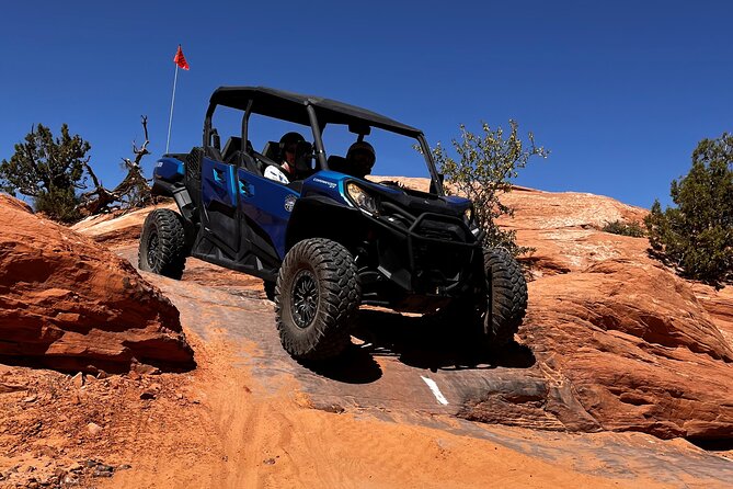 Moab’s #1 Rated Guided U-Drive Hell’s Revenge Off-Road Tour - What Hell’s Revenge feels like from the driver’s seat