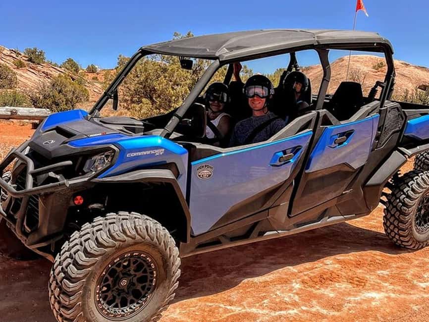 Moab: U-Drive UTV Sunset Guided Adventure on Hell's Revenge - What the UTV ride feels like on Hell’s Revenge