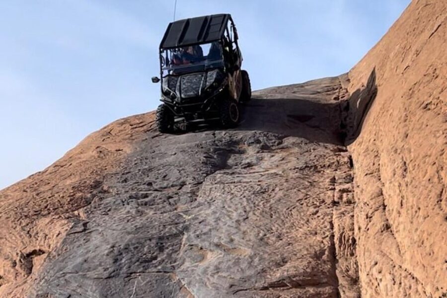 Moab: You Drive Guided Hell's Revenge UTV Tour - Starting at Main Street in Moab