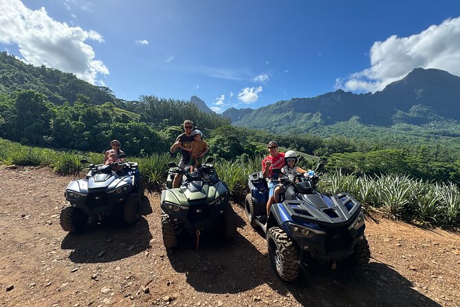 Moorea Solo or Twin 3 hours 30 ATV Tour - Who will enjoy this ride most